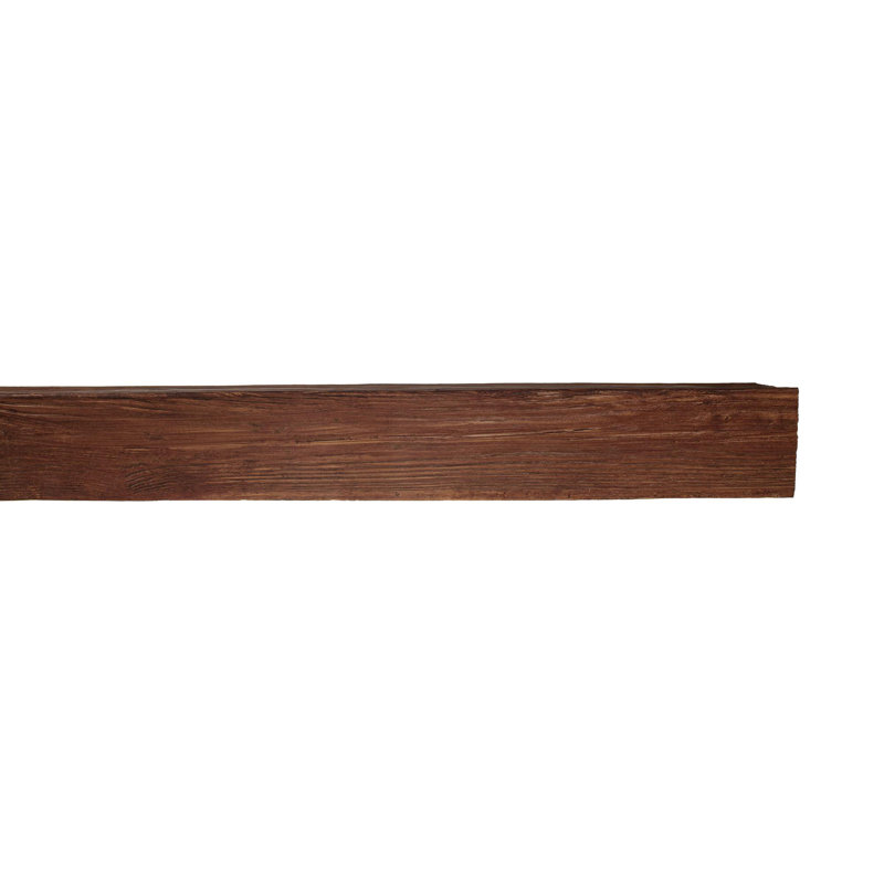 Poutre surélevée classique H 6 po x l 8 1/8 po x P 186 po, Noyer