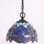 Petite lampe suspendue en verre coloré style libellule Tiffany-598247343