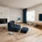 Plush Memory Foam Bean Bag Chair with Ottoman | Ergonomic Lazy Sofa for Adults | Super Soft Modern Design for Living Room/Bedroom/Apartment-332940109