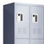 12 casiers en métal de 72 po de hauteur avec serrure pour les employés, armoire de rangement pour garage à domicile-1326148242