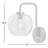 Glynda 1-Light Armed Sconce