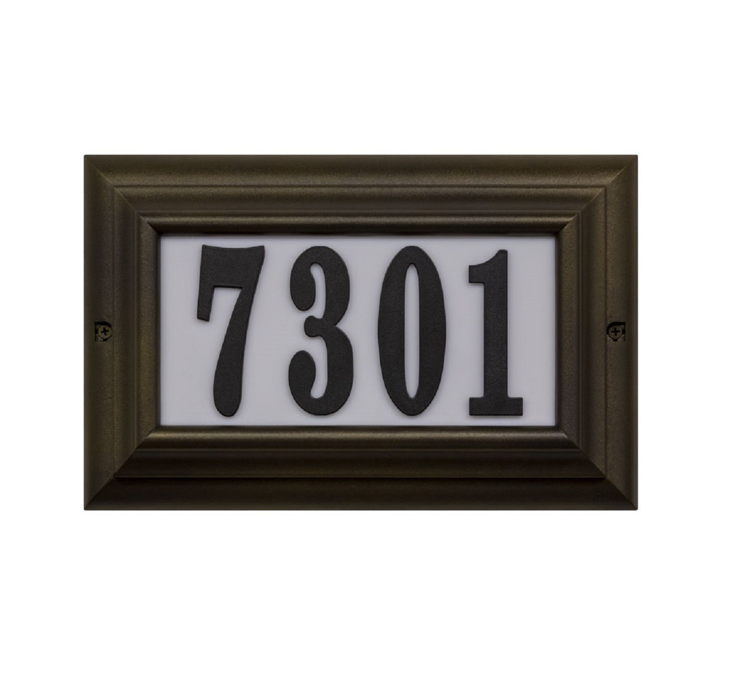 Rectangle Wall Plaque Qualarc Background 