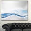 Toile abstraite murale, impression de vague d'eau 3D - Vague d'eau 3D-35124092-35124096