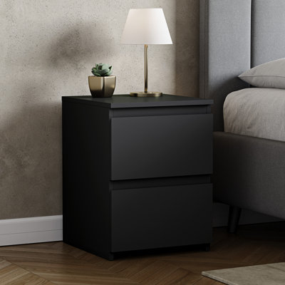 Cunha 2 - Drawer Large Bedside Bedroom Furniture