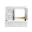 Armoire de salle de bain Shaker l 36 po x P 21 po x H 34,5 po sans plateau-426969040