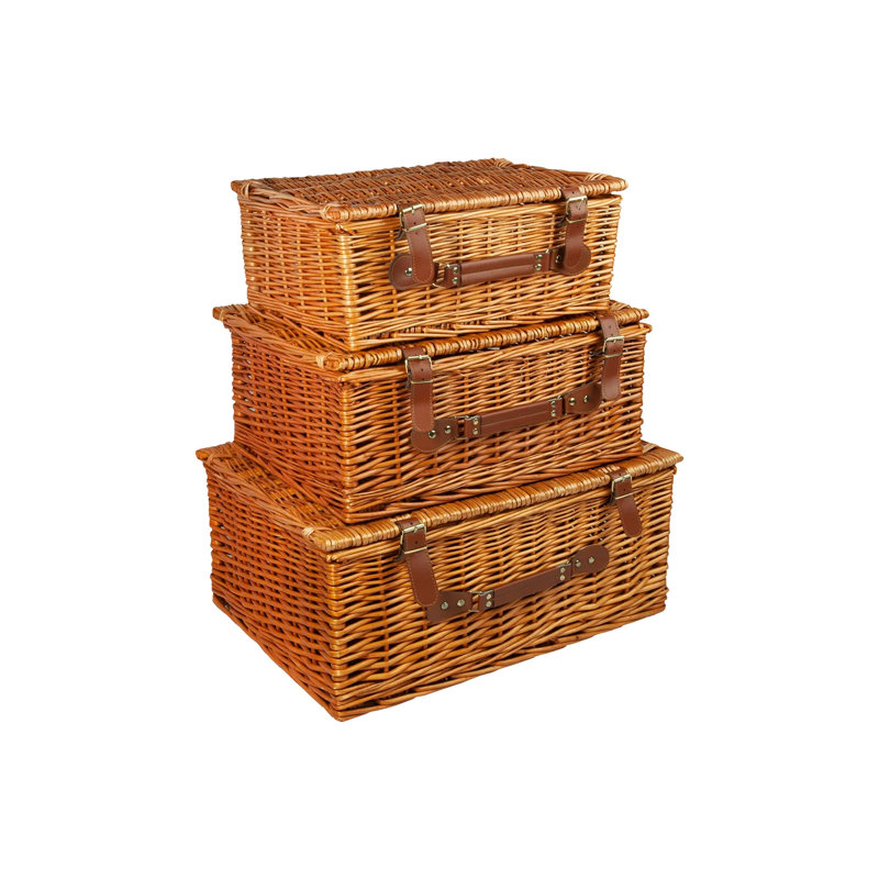 Wickerfield Wicker Decorative Basket, Medium