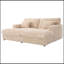 Double chaise longue avec deux coussins de soutien, ports USB et porte-gobelets-1850573401