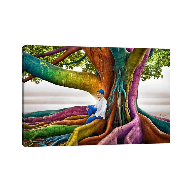 « Just Dreaming » par Ben Heine-reproduction de photo, Toile tendue, Pas de tapis, H 8 po x l 12 po x P 0,75 po