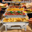 Ensemble de 8 chauffe-plats 8 pte (argent)-1606096432