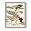 «Leaves & Berries I», reproduction encadrée - bois massif-37786732-37786731