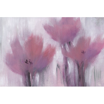 Vibrant Fuchsia Floral II - Painting Print