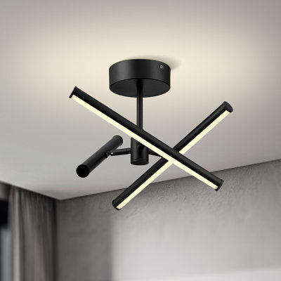 Irene Glass LED Flush Mount