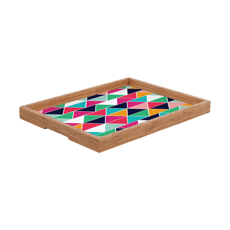 Vy La Bamboo Tray, 1.75'' H x 18'' W x 14'' D