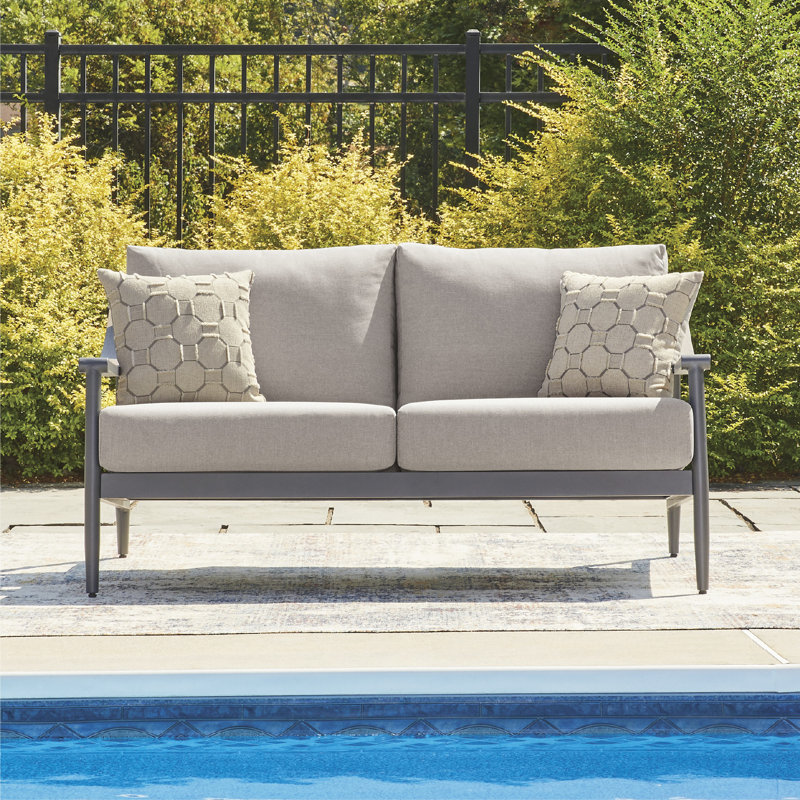 Causeuse d'extérieur avec coussin North Island