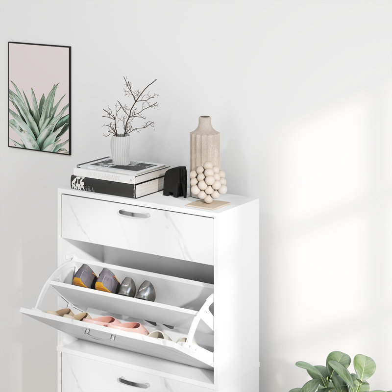 18 Pair Shoe Storage Cabinet