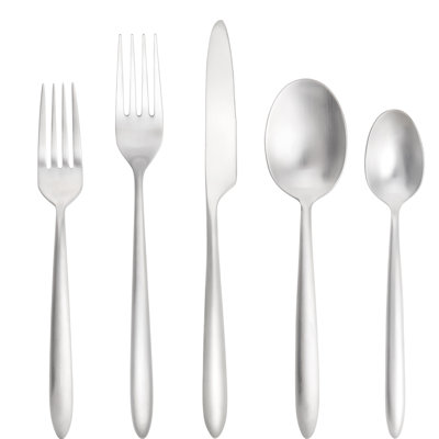 Velo 20 Piece 18/10 Stainless Steel Flatware Set, Service for 4