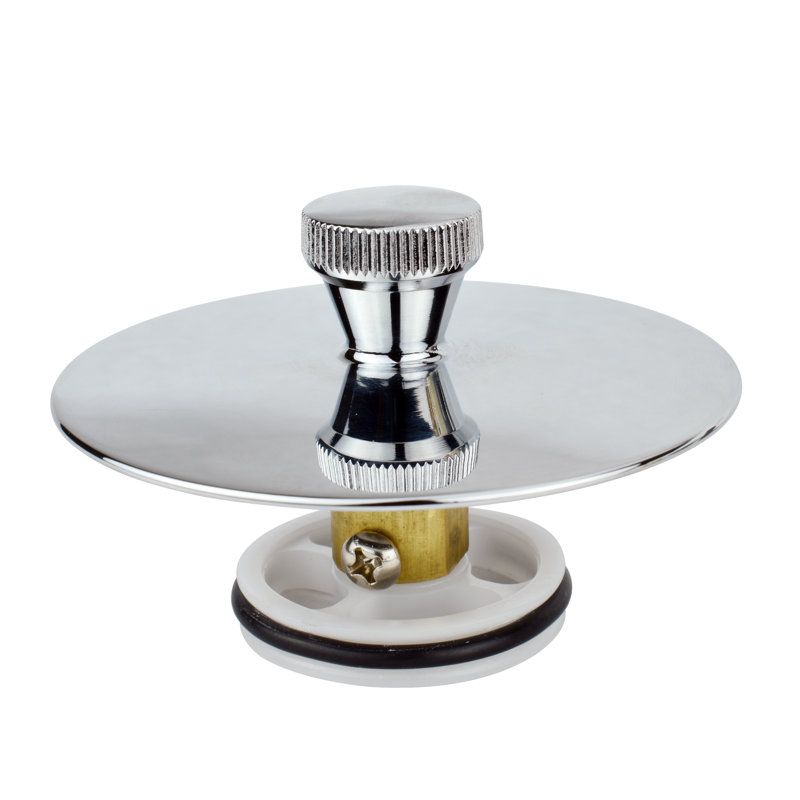 Drain de baignoire Universal Quick Cover Up, Chrome poli