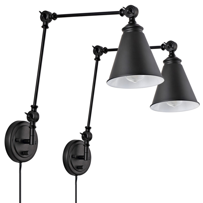 Lampe murale avec bras pivotant 1 lumière Radika