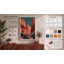Desert Canyon Light Retro - Wrapped Canvas-1870199563-1870199573