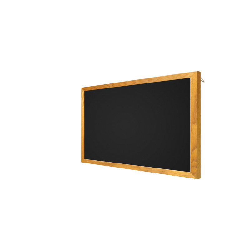 AARCO Black Chalkboard Solid Wood Chalkboard, 1'6" H x 2' W