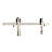 Steel Single Door Barn Door Hardware Kit Standard Single-62829193-62829194