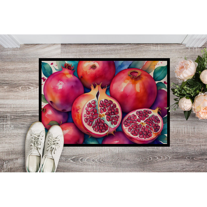 Cloughmills Non-Slip Doormat, 18" W x 27" L