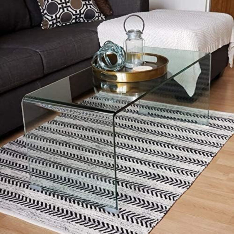 Table basse Bouton, H 16 po x L 42 po x l 20 po
