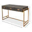 Shagreen Metal Base Writing Desk