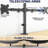 Dual Monitor 27" Array Desk Mount