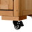 65''H Large Garden Storage Potting Bench With Lockable Wheels-43682619