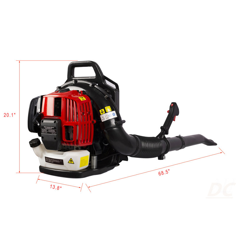 OSAKAPRO 52CC 2-Cycle Gas Backpack Leaf Blower With Extention Tube