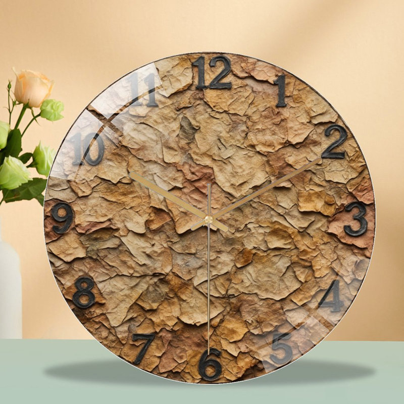 Horloge murale avec horloge murale 12 po