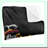 Hufflepuff Haven: Ultra-Soft Black Silky Touch Throw Blanket 36" x 58" with Crest Design