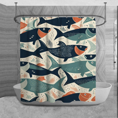 Yojhan Shower Curtain