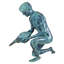 Man with Shell Statue