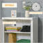 Armoire de rangement industrielle, armoire de garage en acier avec portes doubles et tablettes réglables