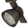 10W Integrated LED Metal Track Fixture With Mesh Head, Silver And Black
