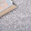 Tapis abstrait gris en laine / coton touffeté à la main Anairis-1726239834