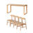 Long table work table Solid wood large board table-1130456562