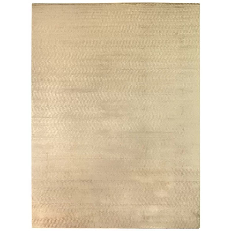 Honeycomb Chevron Area Rug in Beige, Rectangle 14' x 18'