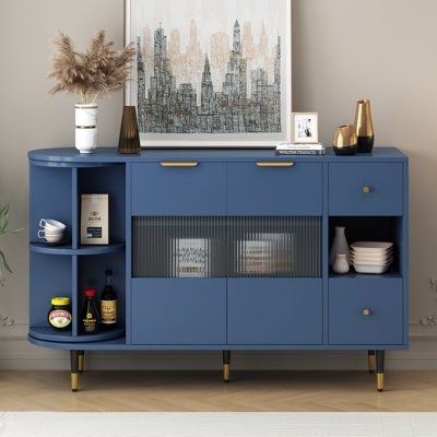 Armoire d'appoint avec tablettes réglables Jonnelle