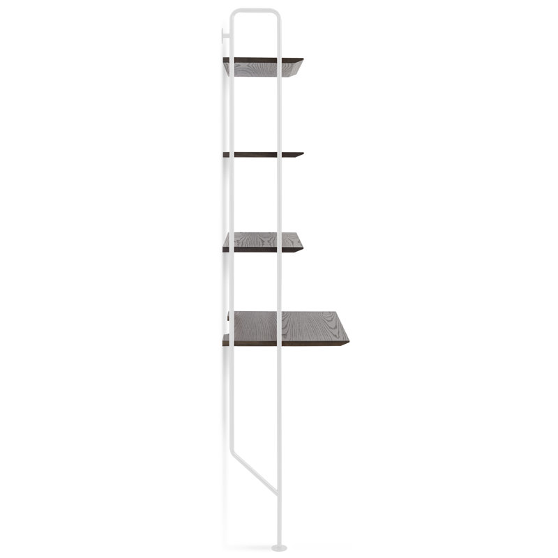 Hitch Ladder Desk, White, White