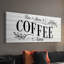 Coffee Time - Toile tendue avec châssis - Prêt à accrocher-1116267431
