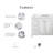 Darreyl 48.00" Single Bathroom Vanity with Marble Top with Faucet-722140719-722140717