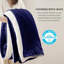 Super Soft Sherpa Fleece Blanket – Reversible Cozy Throw, 240 GSM-118232899-118232894