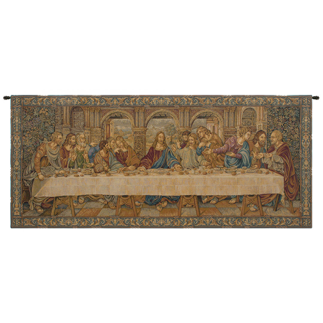 Italian Loom Woven Cotton Blend Wall Hanging Charlotte Home Furnishings