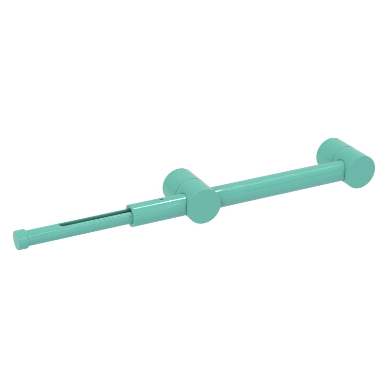 Tringle à vêtements rétractable peu encombrante, Vert mousse