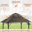 2.4×1.5 m Iron Patio Gazebo