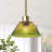 1 - Light Glass Single Pendant With Adjustable Height