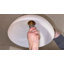 Luminaire suspendu en forme de dôme à 1 lumière de 12 po à 1 lumière à intensité variable pour îlot de cuisine. Verre nuage.-1425792056-1411384503